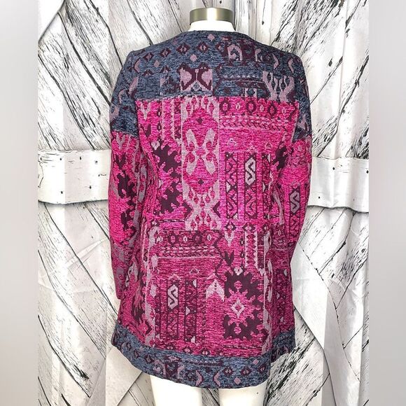 Susan Graver Artisan Embellished Tapestry Jacket - Picture 2 of 8